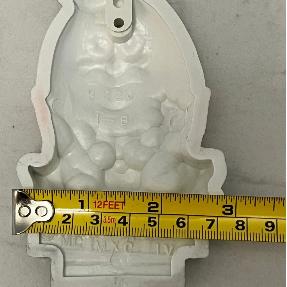 Vtg Burwood Products Nursery Rhyme Wall Plaques Decor Cow Moon Humpty Dumpty Set